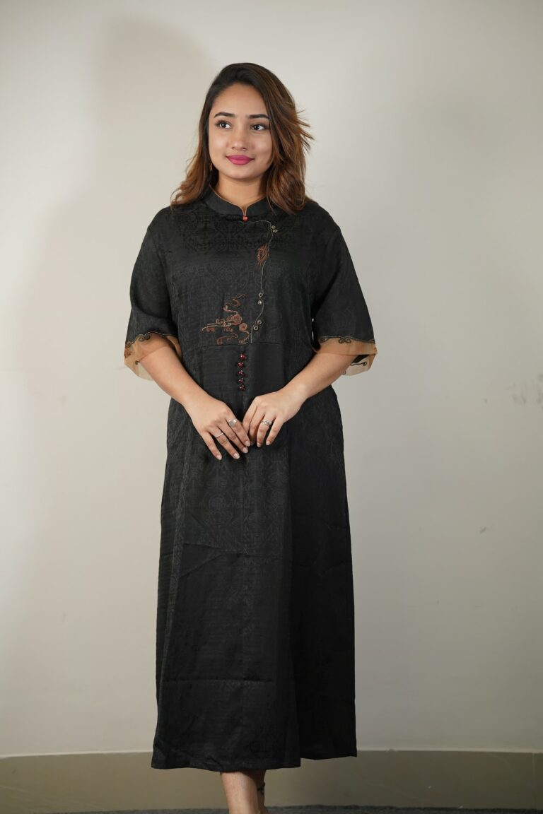 Jacquard Midi Dress